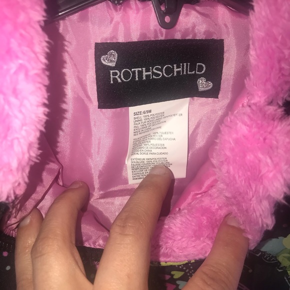 S. Rothschild Hooded Printed Footed Snow Suit - Picture 5 of 7